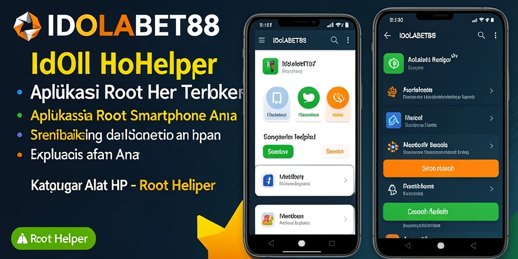 Antarmuka pengguna IDOLABET88 yang sederhana dan intuitif.