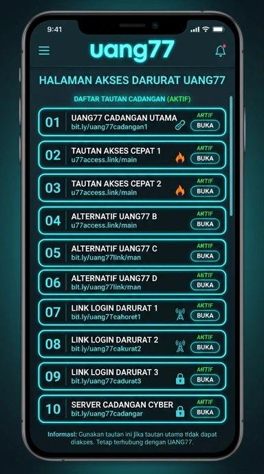 Link Alternatif Resmi Uang77 untuk Pengguna Android